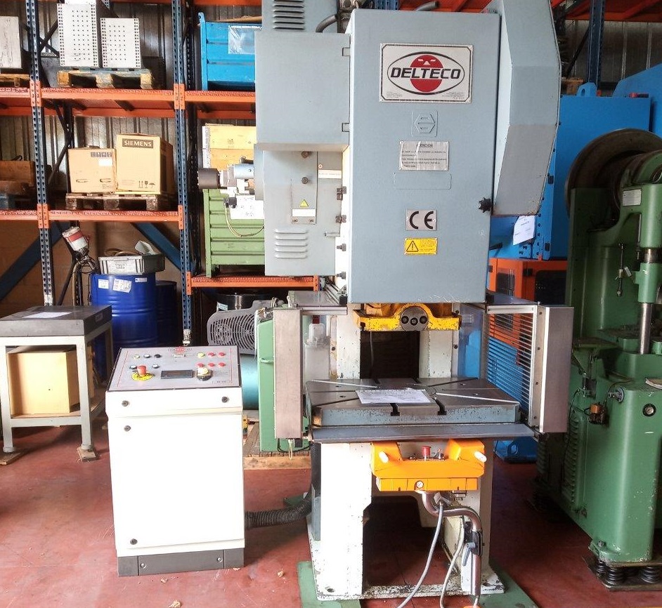Delteco PE63. Prensa mecánica Delteco 63 toneladas