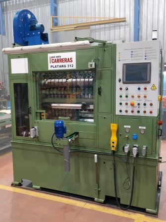 Deep drawing press PLATARG model 312 designed for deep drawing and metal forming operations.